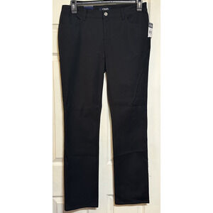 Chaps Classic Black Pants- Regular